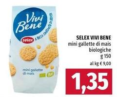 Selex - Vivi Bene Mini Gallette Di Mais Biologiche