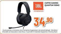 Jbl - Cuffie Gaming Quantum 100M2