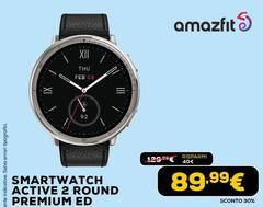 Amazfit - Smartwatch Active 2 Round Premium Ed