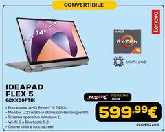 Lenovo - Flex 5 82XXOOFTIX