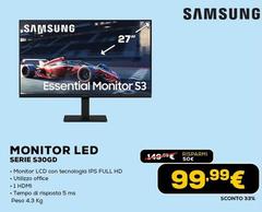 Samsung - Monitor Led Serie S30GP