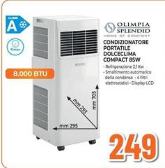 Olimpia splendid - Condizionatore Portatile Dolceclima Compact 85W
