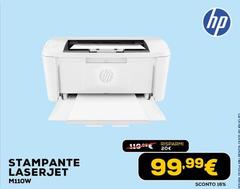 HP - Stampante Laserjet M110W