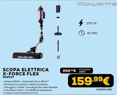 Rowenta - Scopa Elettrica X-Force Flex