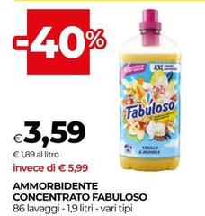 Fabuloso - Ammorbidente Concentrato