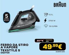 Braun - Ferro Da Stiro A Vapore Texstyle 5