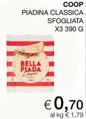 Coop - Piadina Classica Sfogliata