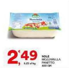 Sole - Mozzarella Panetto