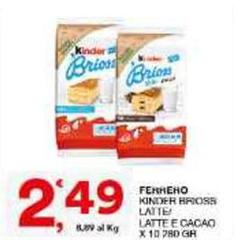 Ferrero - Kinder Brioss Latte
