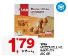 Sisa - Mozzarelline Impanate