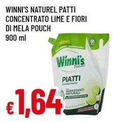 Winni' S - Naturel Piatti Concentrato Lime E Fiori Di Mela Pouch
