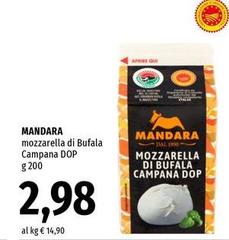 Mandara - Mozzarella Di Bufala Campana DOP
