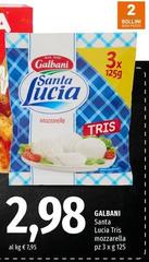 Galbani - Santa Lucia Tris Mozzarella