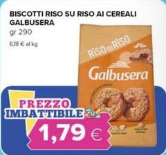 Galbusera - Biscotti Riso Su Riso Ai Cereali