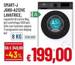 Smart-J - JG80-A212VE Lavatrice