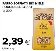 Poggio del farro - Farro Soffiato Bio Miele