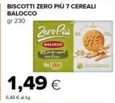 Balocco - Biscotti Zero Più 7 Cereali