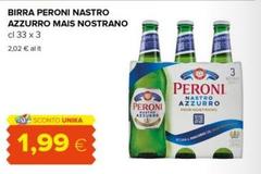 Peroni - Birra Nastro Azzurro Mais Nostrano
