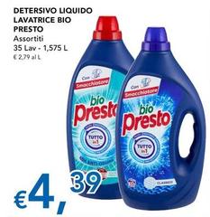 Bio Presto - Detersivo Liquido Lavatrice