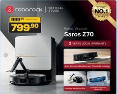 Roborock - Robot Vacuum Saros Z70