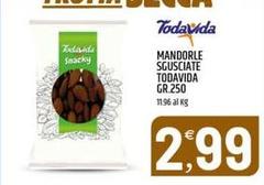 Todavida - Mandorle Sgusciate Todavlda Gr.250