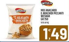Wesnak - Mix Anacardi E Arachidi Piccanti