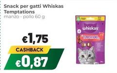 Whiskas - Snack Per Gatti Temptations