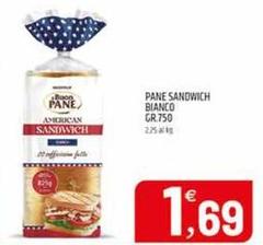 American - Pane Sandwich Bianco