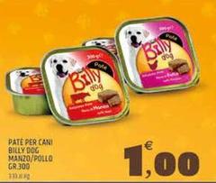 Billy Dog - Pate Per Cani Manzo/Pollo