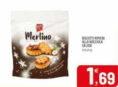 Merlini - Biscotti Ripieni Alla Nocciola