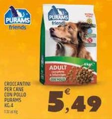 Purams - Croccantini Per Cane Con Pollo
