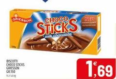 Griesson - Biscotti Choco Sticks