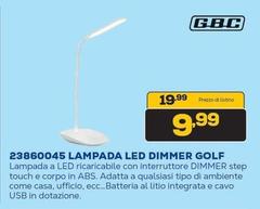 GBC - 23860045 Lampada Led Dimmer Golf