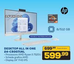 HP - Desktop All In One 24-CR0071NL