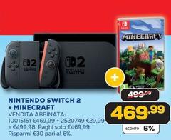 Nintendo - Switch 2 + Minecraft