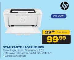 HP - Stampante Laser M110W