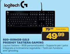 Logitech - 920-009439 G213 Prodigy Tastiera Gaming