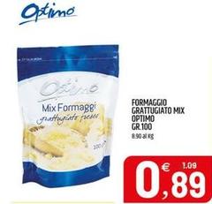 Optimo - Formaggio Grattugiato Mix