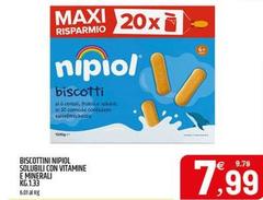 Nipiol - Biscottini Solubili Con Vitamine E Minerali