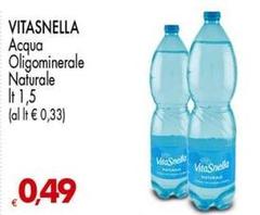 Vitasnella - Acqua Oligominerale Naturale