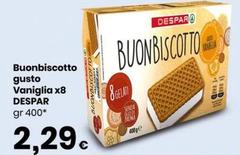 Despar - Buonbiscotto Gusto Vaniglia X8