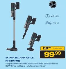 Hoover - Scopa Ricaricabile HFG10P 011
