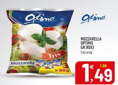 Ortomio - Mozzarella Optimo
