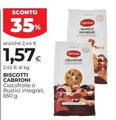 Cabrioni - Biscotti