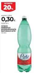 Lete - Acqua Minerale Fidevescente Naturale