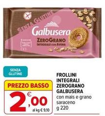 Galbusera - Frollini Integrali Zerograno