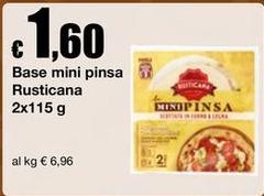 Rusticana - Base Mini Pinsa