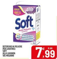 Maxi - Detersivo In Polvere Per Lavatrice Soft Alla Lavanda