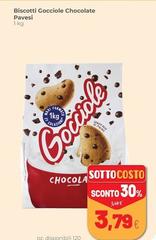 Pavesi - Biscotti Gocciole Chocolate