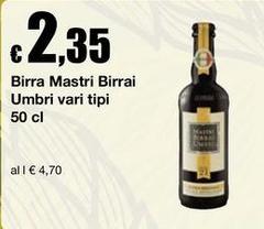 Mastri birrai umbri - Birra Umbri